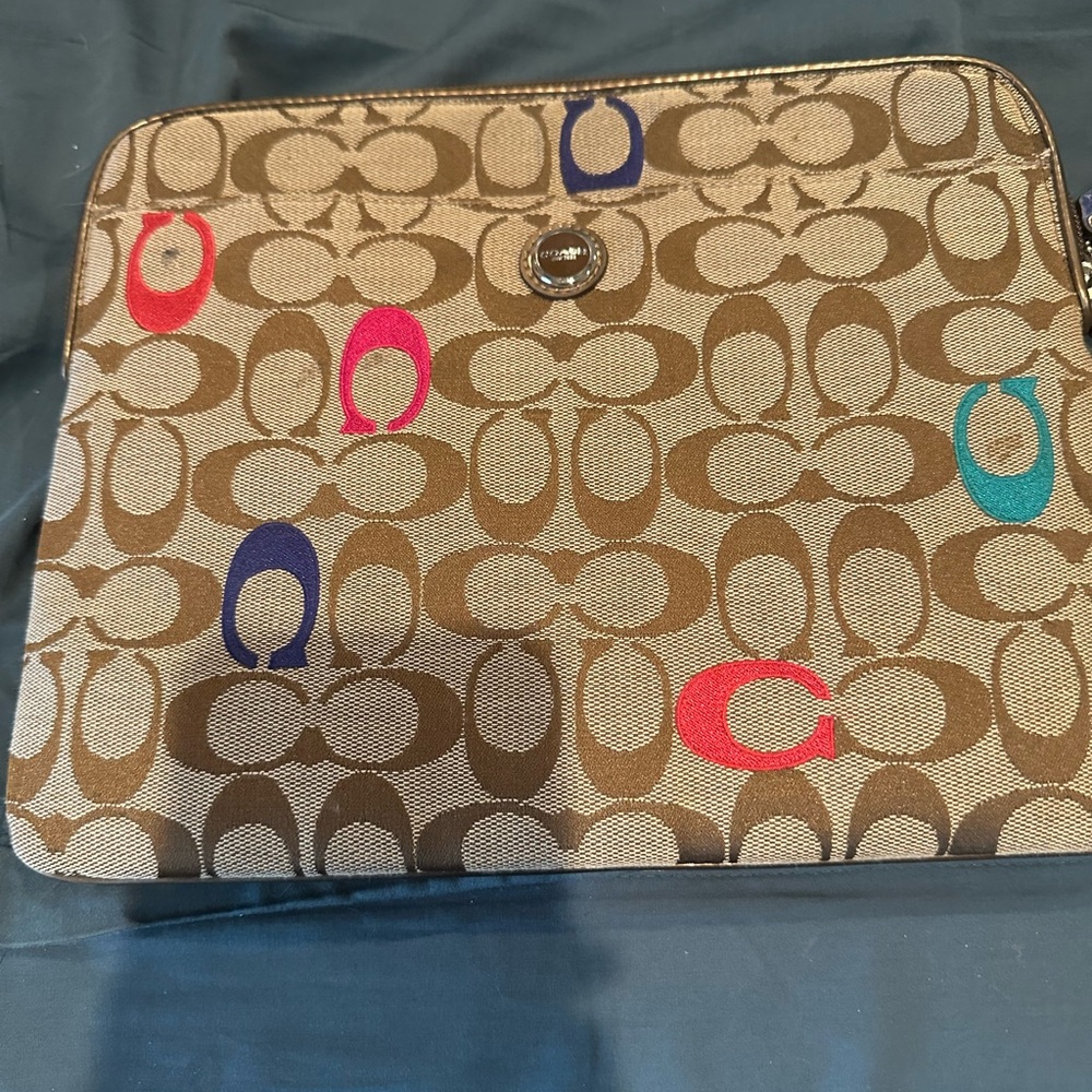 Coach IPAD case - great condition